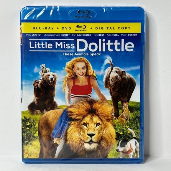 Little Miss Dolittle: These Animals Speak (Blu-ray + DVD + Digital Copy) 2019 - Picture 1 of 2